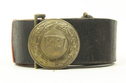 (Bavaria Bayern) Feuerwehr für Offiziere belt + buckle