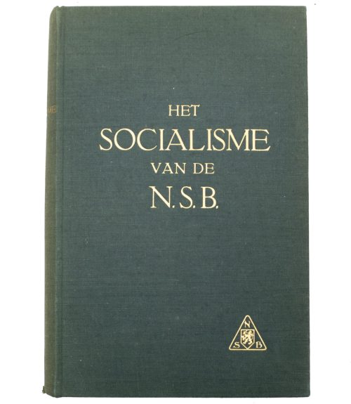 (Book) NSB - het socialisme van de N.S.B. (1940) - with rare Bolwerk bookstamp
