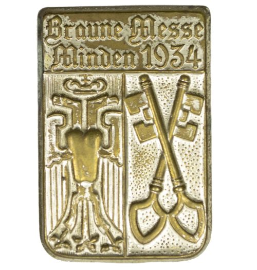 Braune Messe Minden 1934 abzeichen