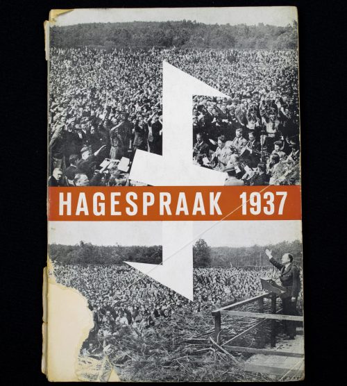 (Brochure) NSB - Hagespraak 1937 - Geillustreerd gedenkboek