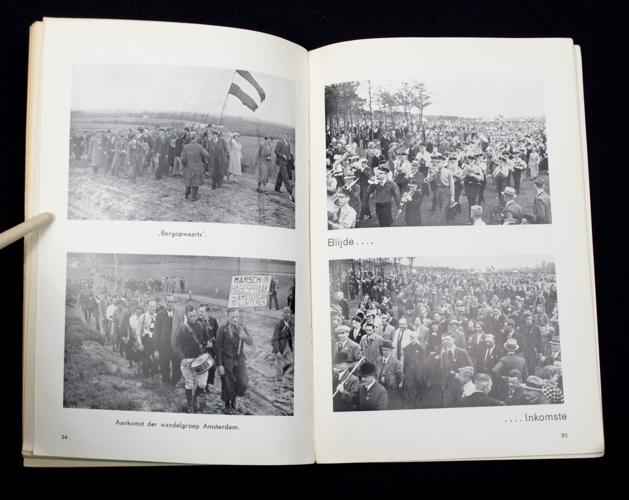 (Brochure) NSB - Hagespraak 1937 - Geillustreerd gedenkboek