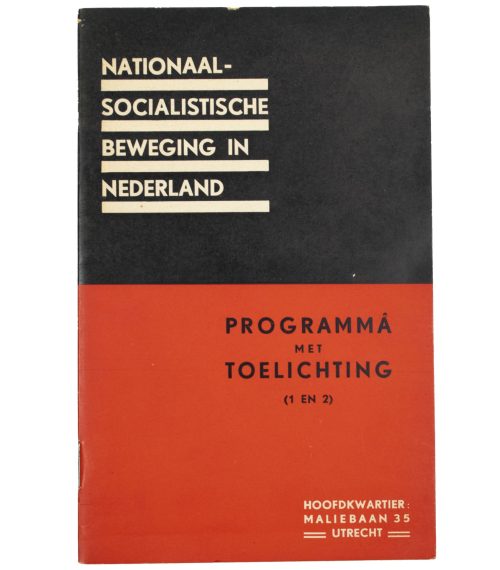 (Brochure) NSB - Programme en Toelichting (1 en 2)