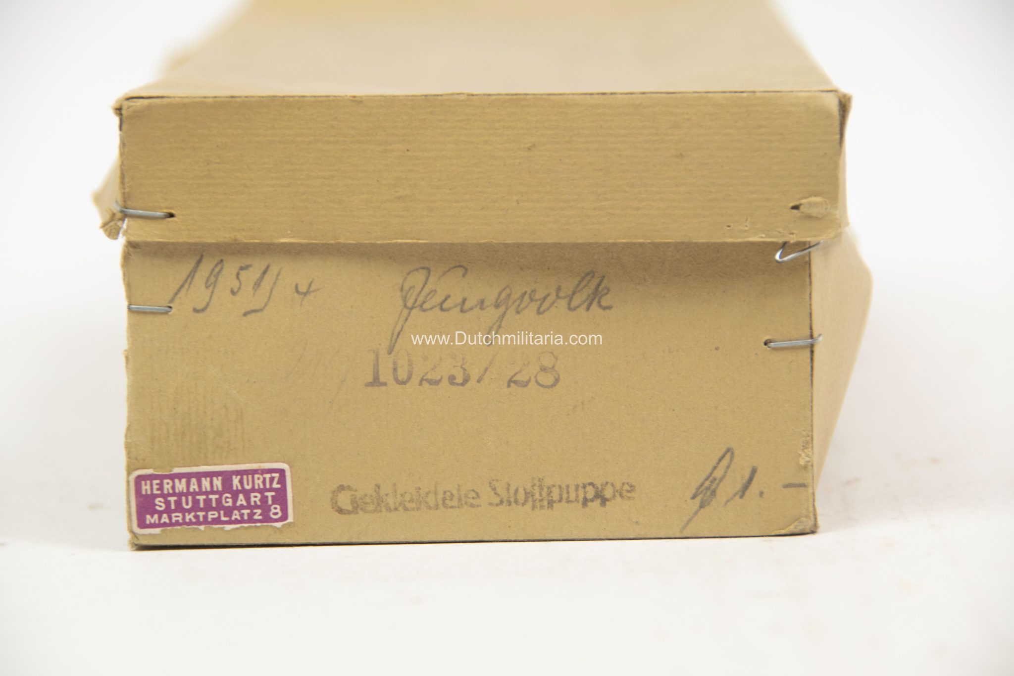 Bund Deutscher Mädel (BDM) + Hitlerjugend/Jungvolk (HJ/DJ) dolls (Gekleidete Stoffpuppe) in original boxes - ULTRA RARE!!!! - Image 7