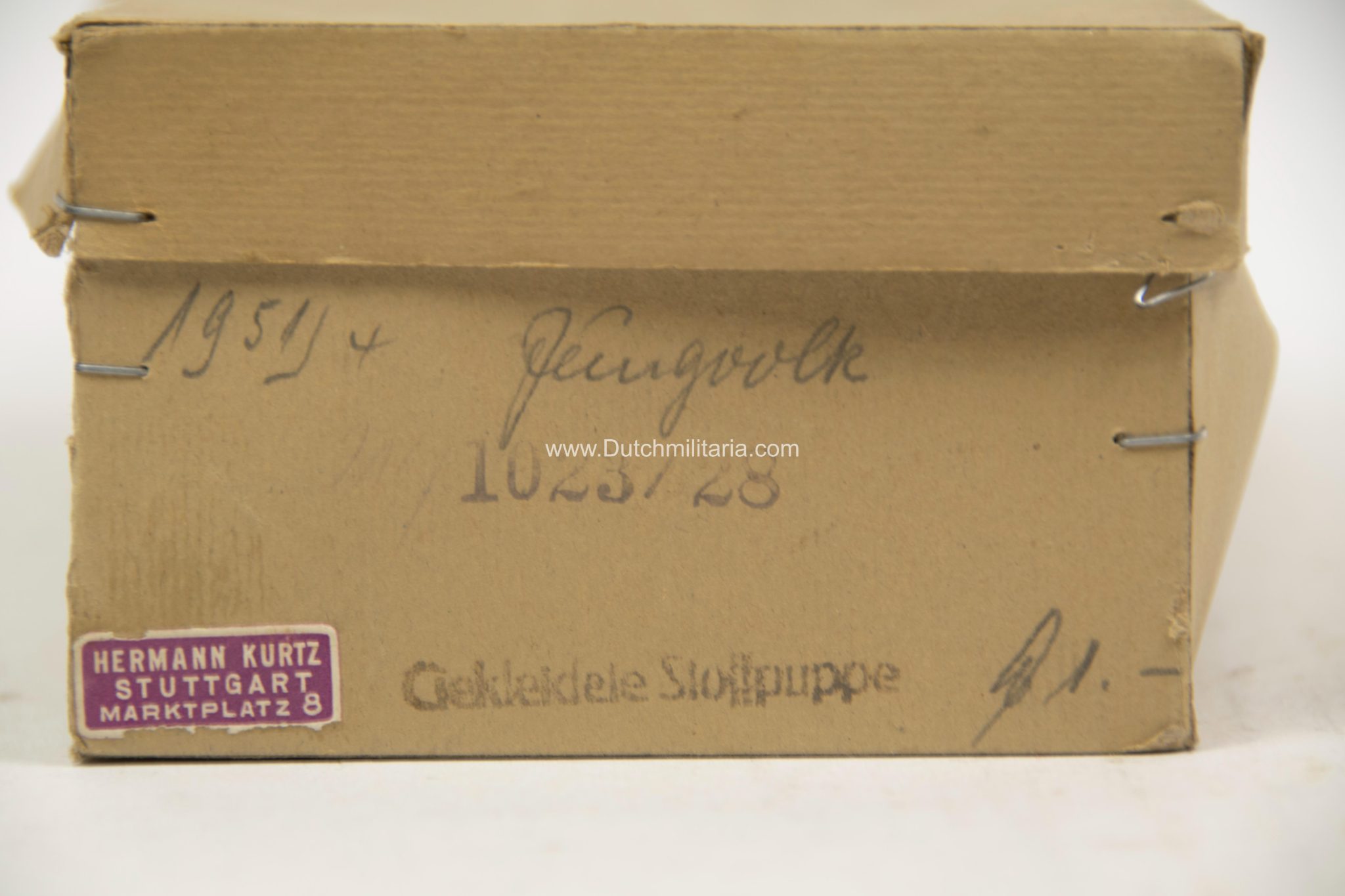 Bund Deutscher Mädel (BDM) + Hitlerjugend/Jungvolk (HJ/DJ) dolls (Gekleidete Stoffpuppe) in original boxes - ULTRA RARE!!!! - Image 10