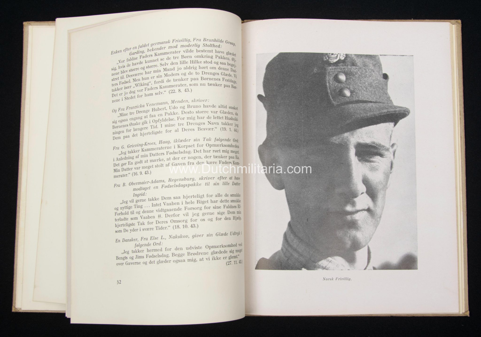 (Book) SS Division WikingIII (Germanic) SS Panzer Corps - I Sikker Tillid (1944) - EXTREMELY RARE