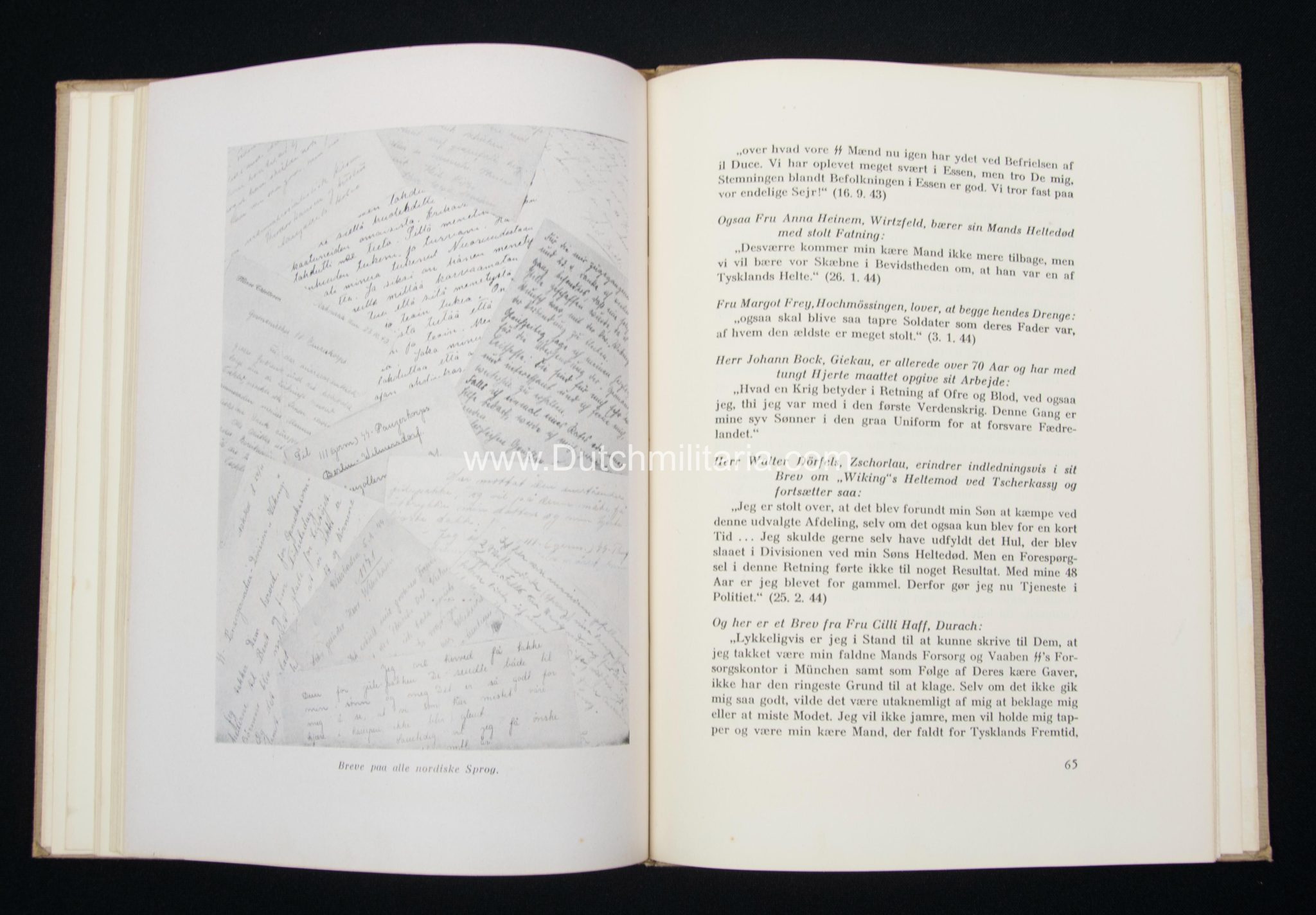 (Book) SS Division WikingIII (Germanic) SS Panzer Corps - I Sikker Tillid (1944) - EXTREMELY RARE