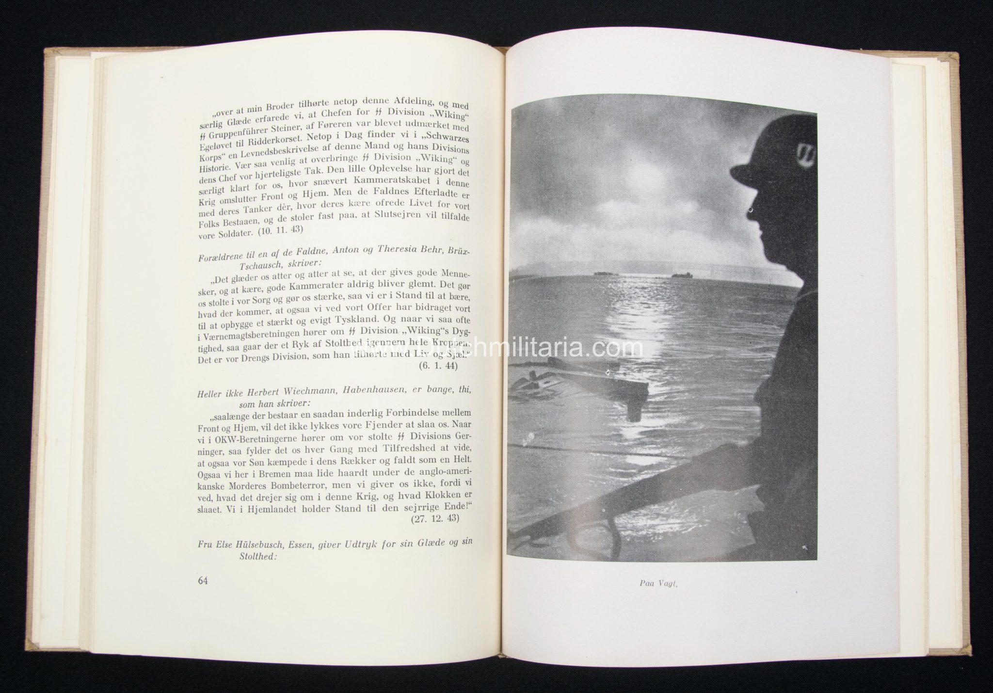 (Book) SS Division WikingIII (Germanic) SS Panzer Corps - I Sikker Tillid (1944) - EXTREMELY RARE