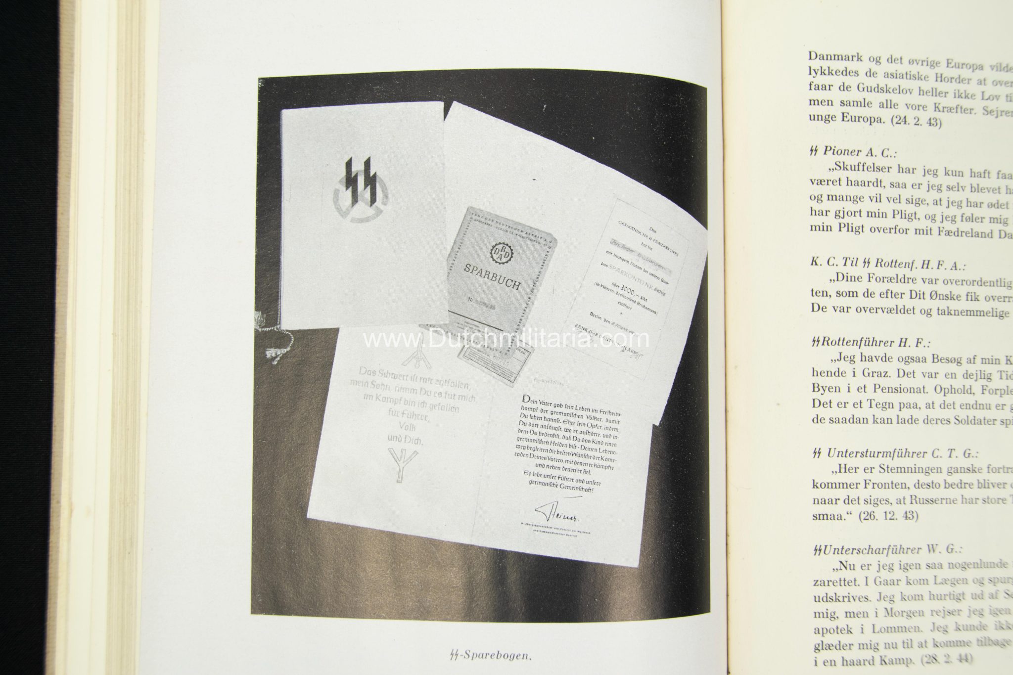 (Book) SS Division WikingIII (Germanic) SS Panzer Corps - I Sikker Tillid (1944) - EXTREMELY RARE