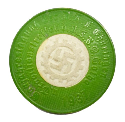 Deutsche Arbeitsfront (DAF) Thüringen 1937 abzeichen