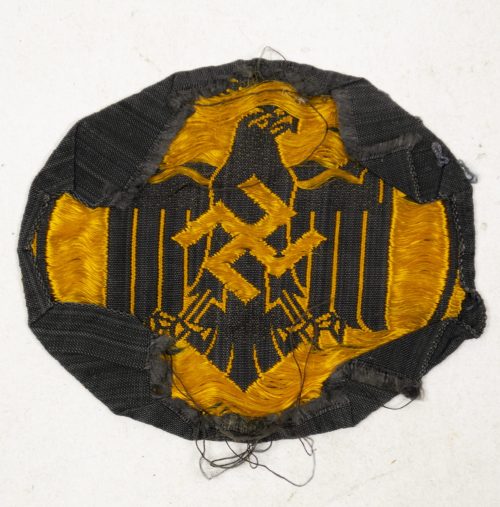 Deutsches Reichssportabzeichen (DRL) Cloth sportsbadge in bronze (oval shaped)