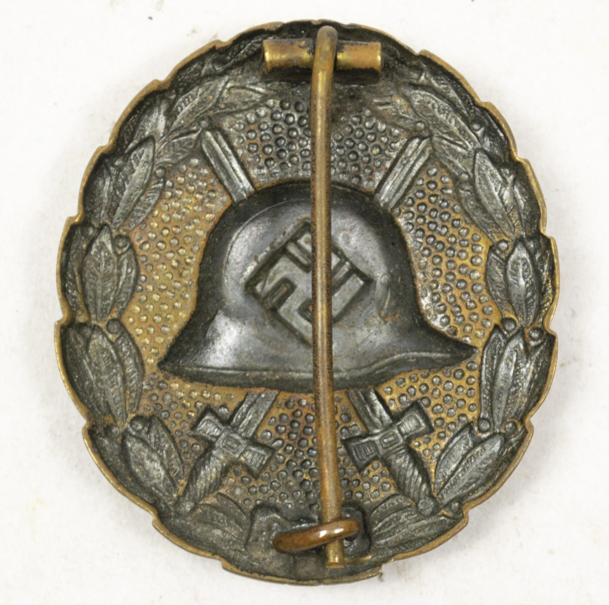 First pattern woundbadge in black (2) First pattern woundbadge in black