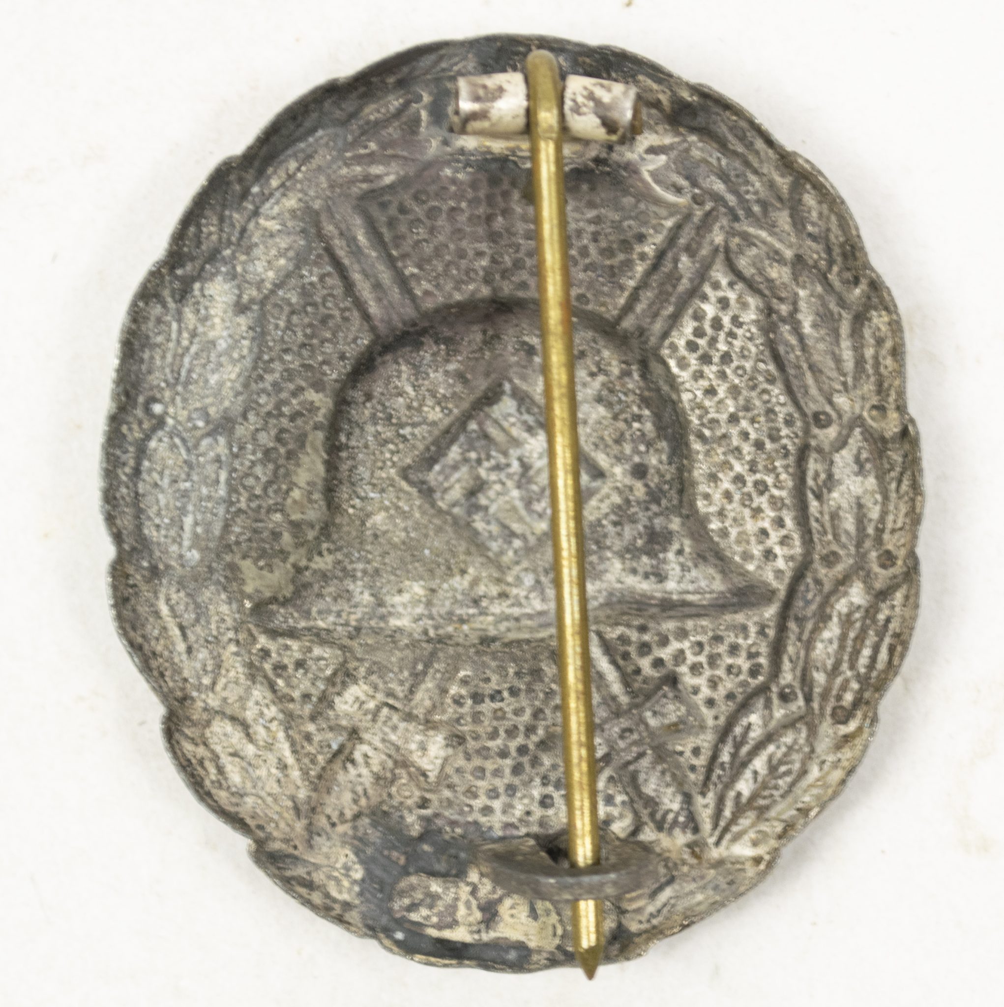 First pattern woundbadge in silver (3) First pattern woundbadge in silver