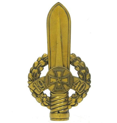 Flagpole Spitze für die Traditionsfahnen der Kriegerkameradschaften (1940)
