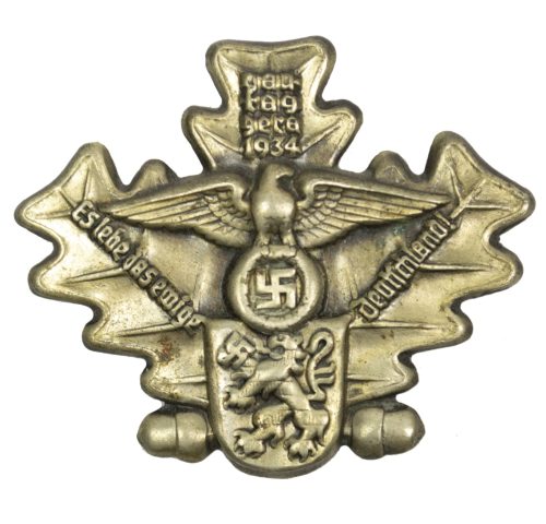 Gautag Gera 1934 abzeichen Es lebe das eige Deutschland