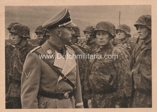 Heinrich Himmler Das Schwarze Korps Bestellkarte (Klappkarte) - RARE