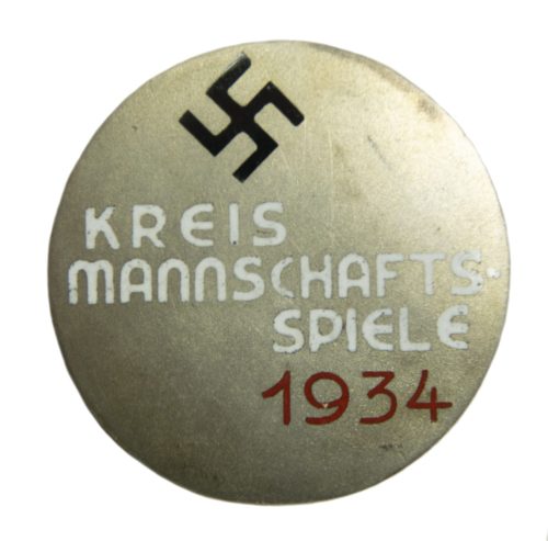 Kreismannschaftsspiele 1934 (silver hallmark 900) - Very rare