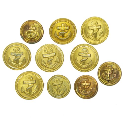 Kriegsmarine (KM) buttons 10x