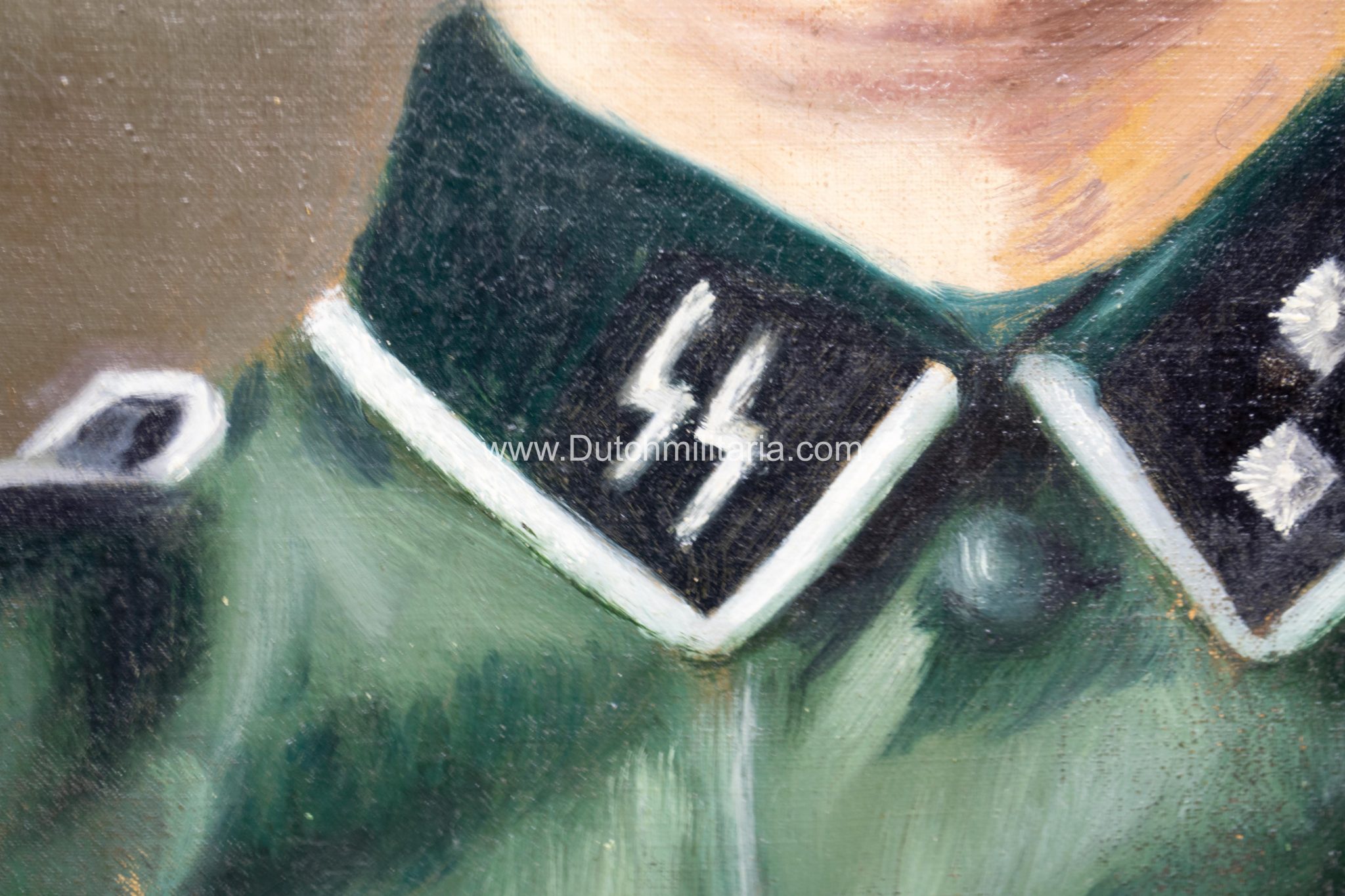 (LSSAH) SS Leibstandarte SS Adolf Hitler grouping with personal signed Heinrich Himmler business card - Extremely rare!!!