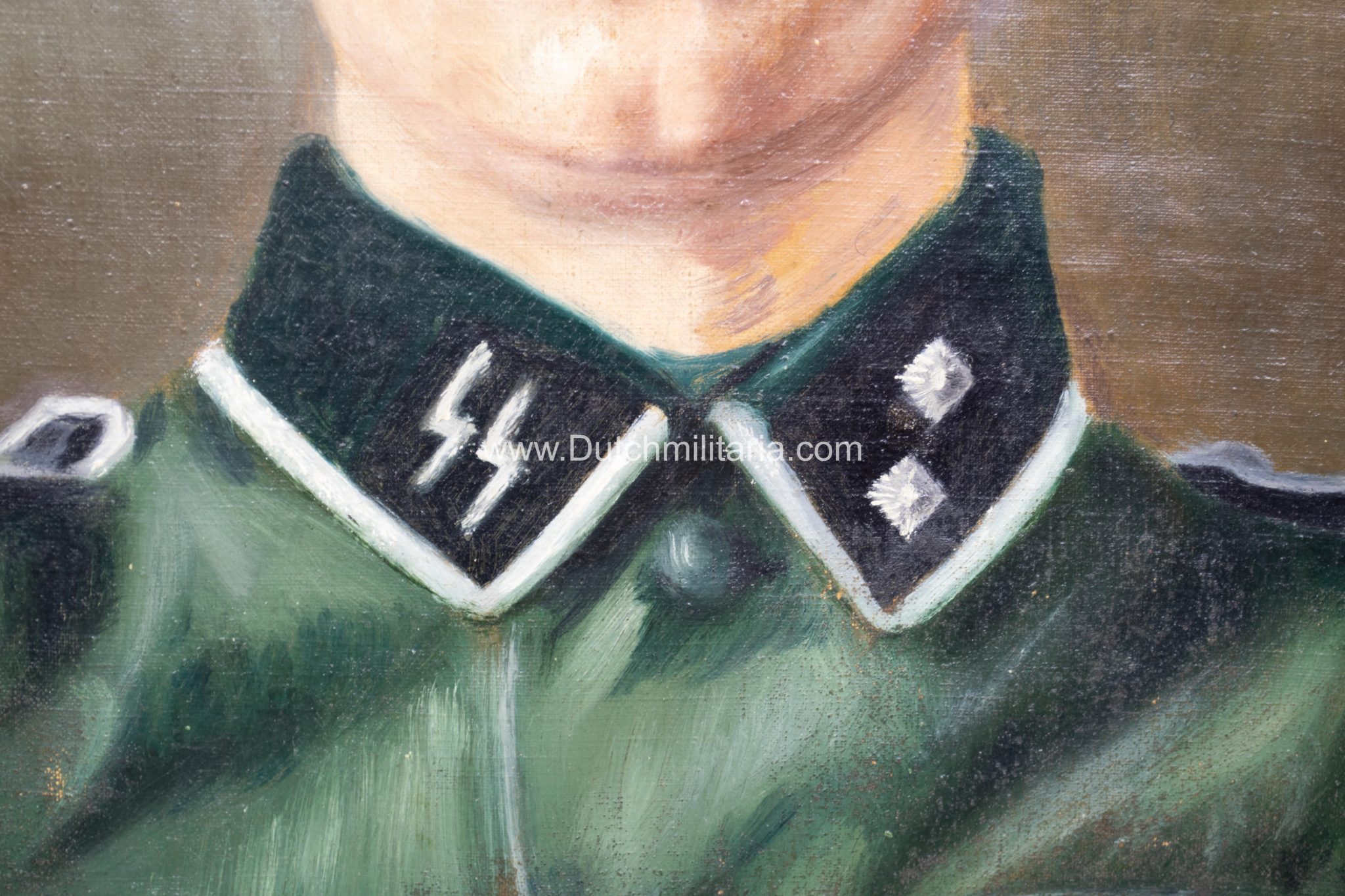 (LSSAH) SS Leibstandarte SS Adolf Hitler grouping with personal signed Heinrich Himmler business card - Extremely rare!!!