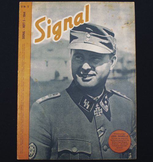 (Magazine) Signaal Heft 5 - 1944 - SS - Leon Degrelle cover