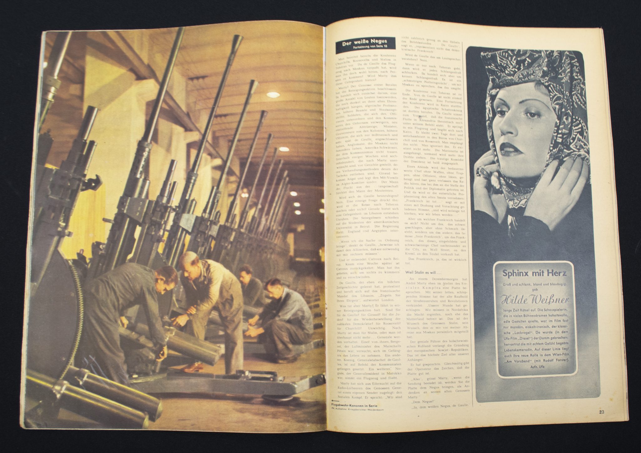 (Magazine) Signaal Heft 5 - 1944 - SS - Leon Degrelle cover - Image 10