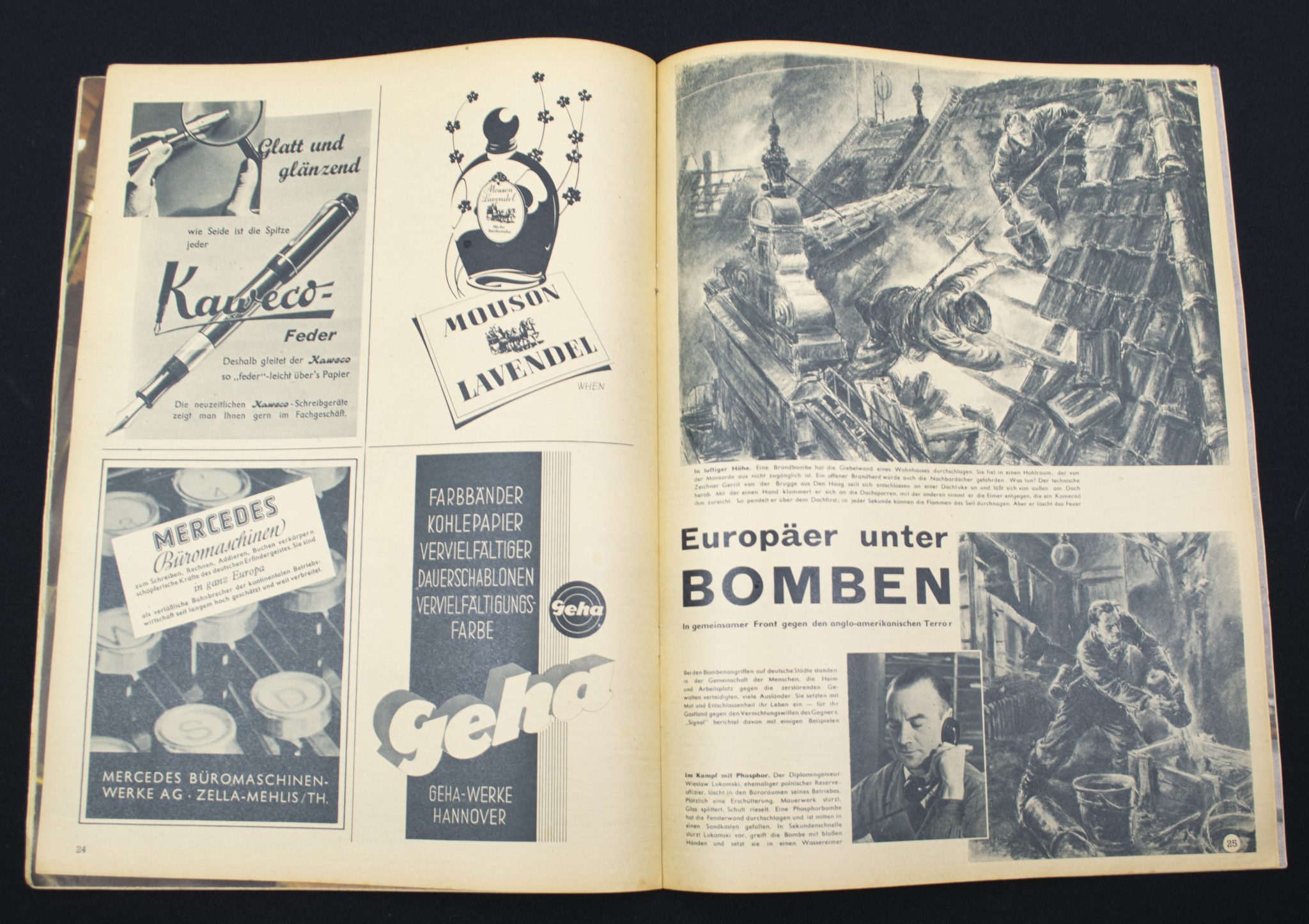 (Magazine) Signaal Heft 5 - 1944 - SS - Leon Degrelle cover - Image 11