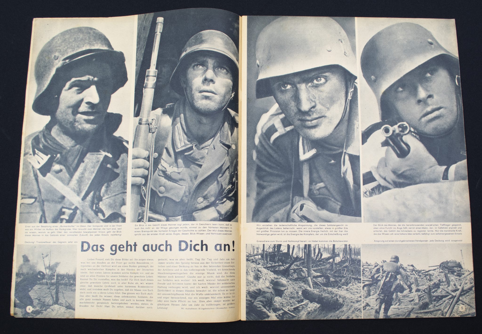 (Magazine) Signaal Heft 5 - 1944 - SS - Leon Degrelle cover - Image 3
