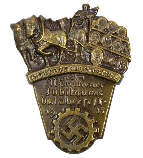 Mit Kraft durch Freude (KDF) zum Münchener Jubiläums Oktoberfest 1935
