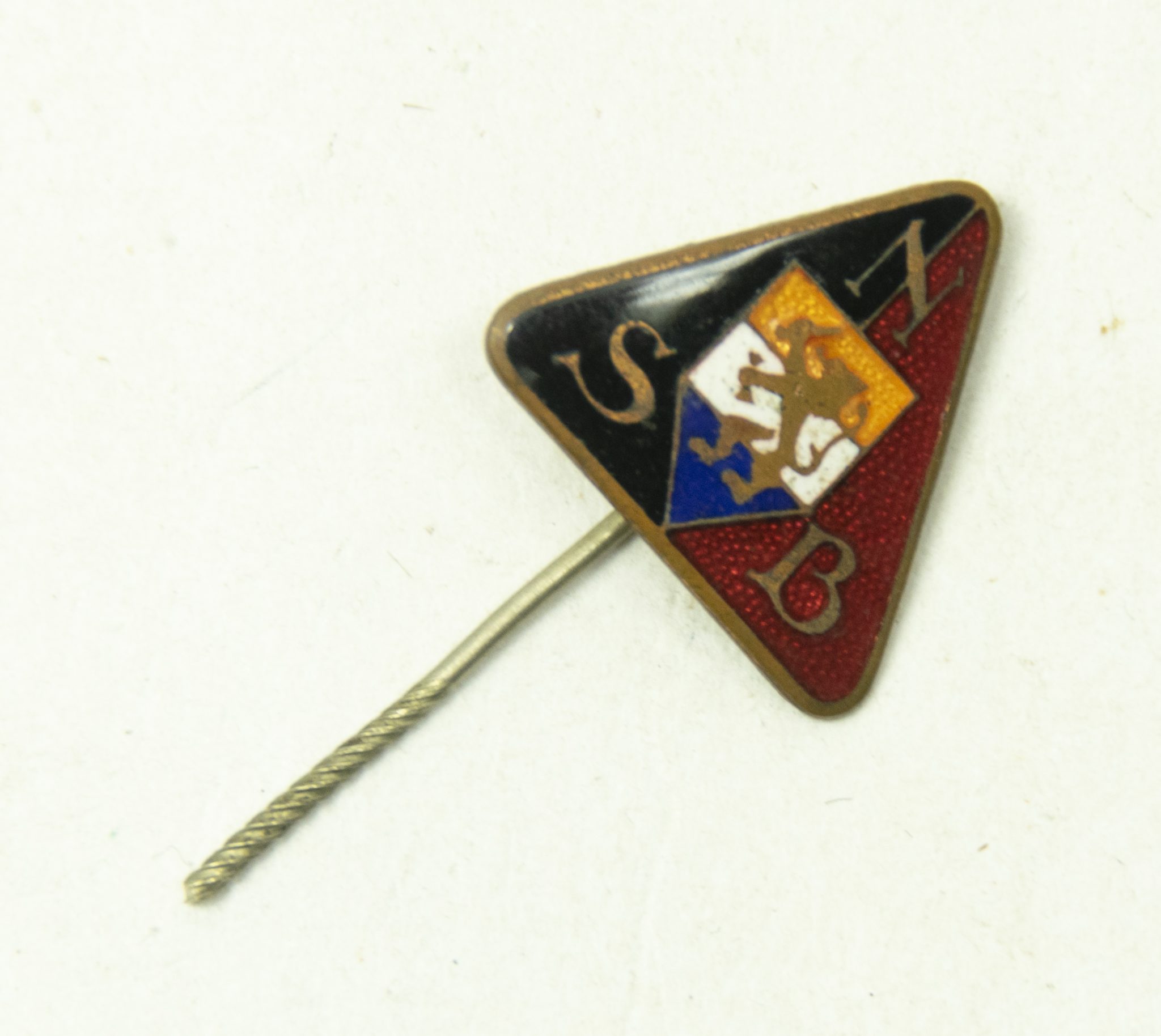 NSB memberbadge (maker marked Hoffstätter)