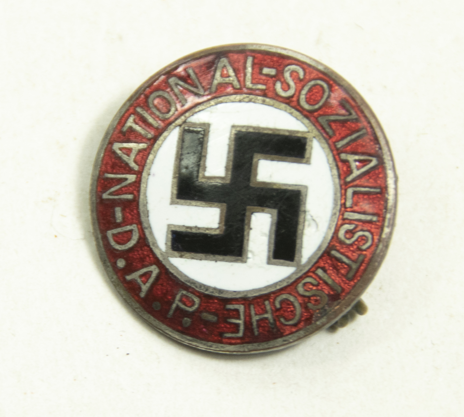 NSDAP memberbadge (Early triple small GES GESCH marked)