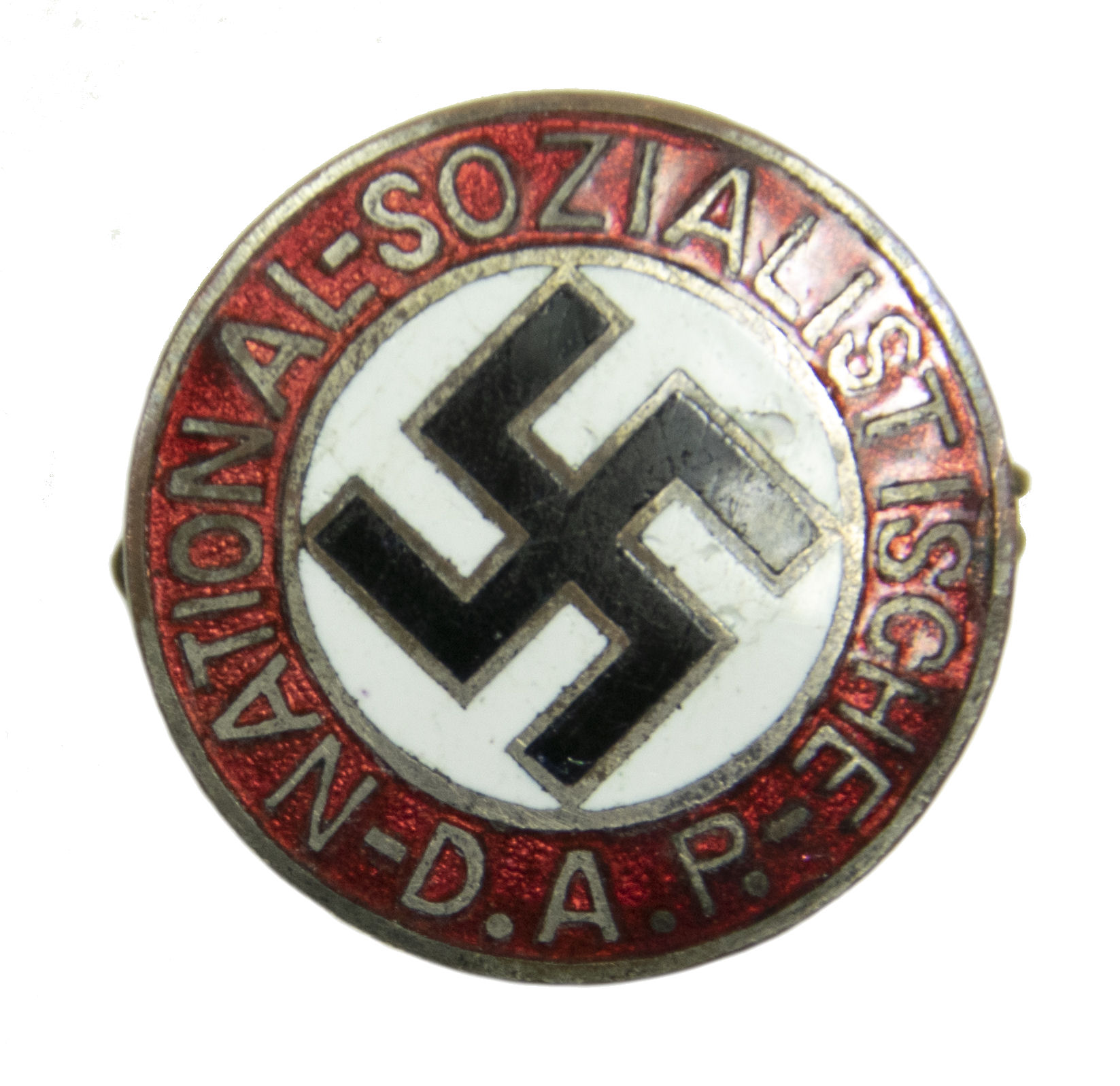 NSDAP memberbadge (Early triple small GES GESCH marked)