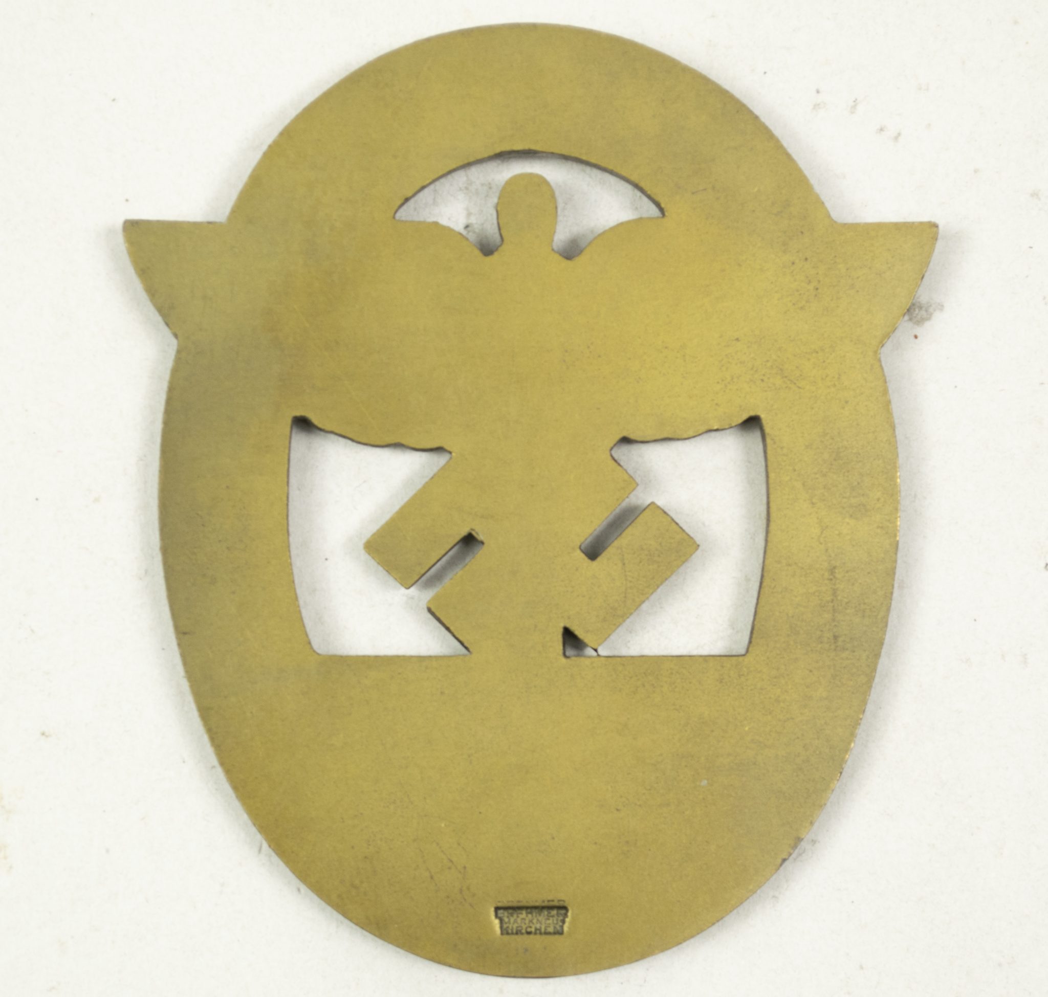 NSFK plaque Westdeutscher Rundflug 24.u.25.6.1939 + case + citation