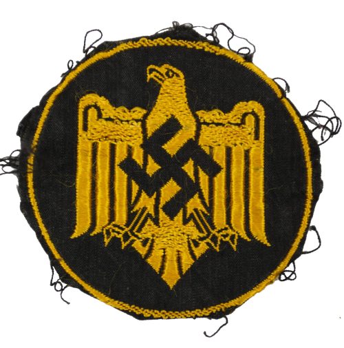 Nationalsozialistischer Reichsbund für Leibesübungen (NSRL) Cloth sportsbadge in bronze