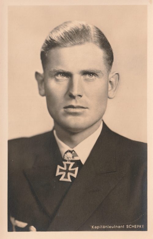 (Postcard) Kapitänleutnant Schepke