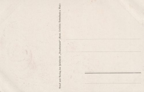 (Postcard) Patriotic Picture Postcard Defending the Fatherland Viel Feind, Viel Ehr - Very rare