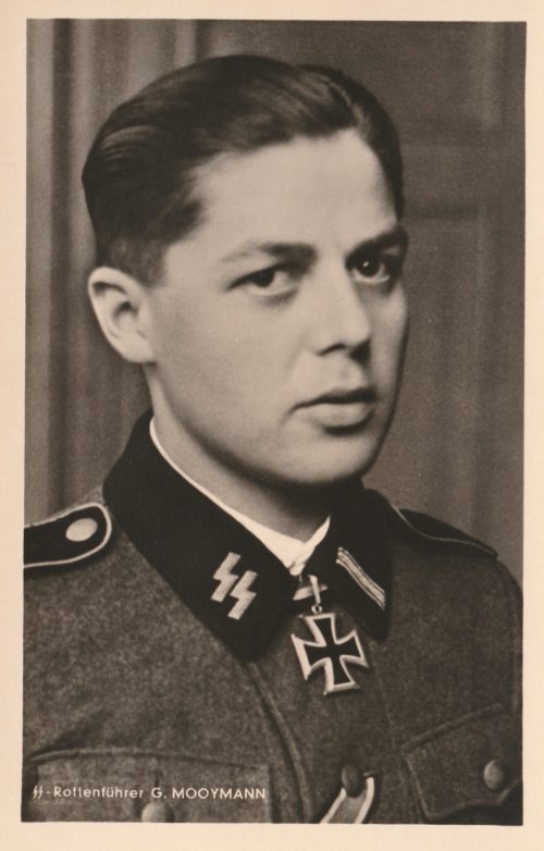 (Postcard) Ritterkreuzträger SS-Rottenführer Gerardus Mooyman 14.SS-Freiwilligen-Legion Nederland - RARE!