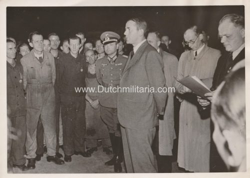 (Pressphoto) Albert Speer - Photo Hoffmann