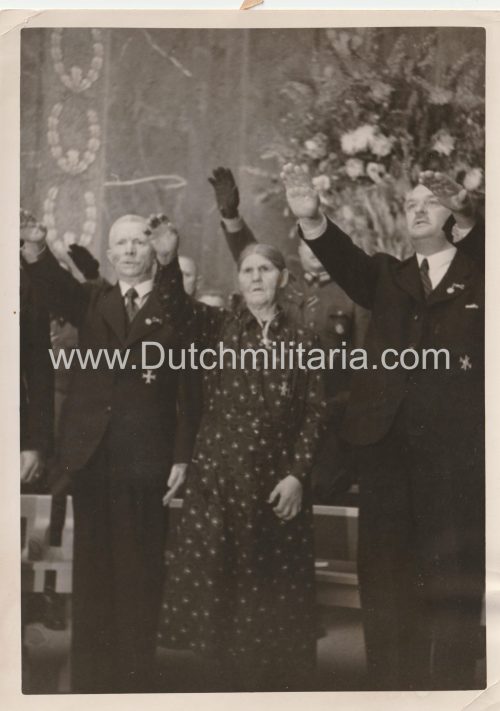 (Pressphoto) Der Staatsakt in dr neuen Reichskanzlei (1942)