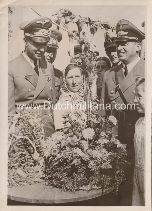 (Pressphoto) Erntedankkundgebung im Generalgouvernement (1943)