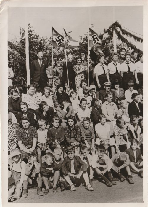 (Pressphoto) Erntedankkundgebung im Generalgouvernement (1943)