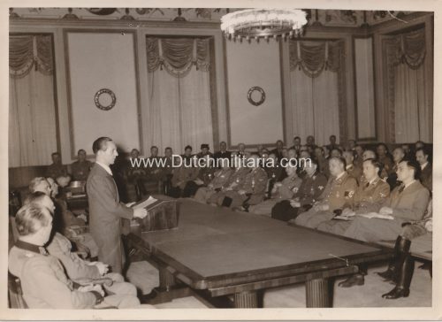 (Pressphoto) Reichsminister Dr. Goebbels (1944)