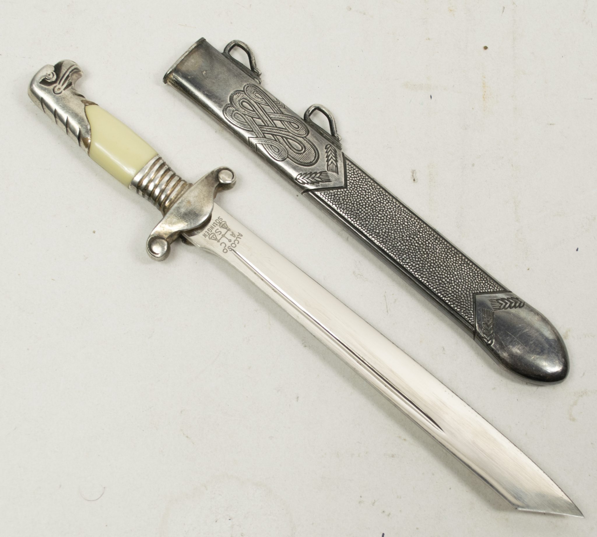 Reichsarbeitsdienst (RAD) miniature Führer dolch leaders dagger (by Alcoso) (1)