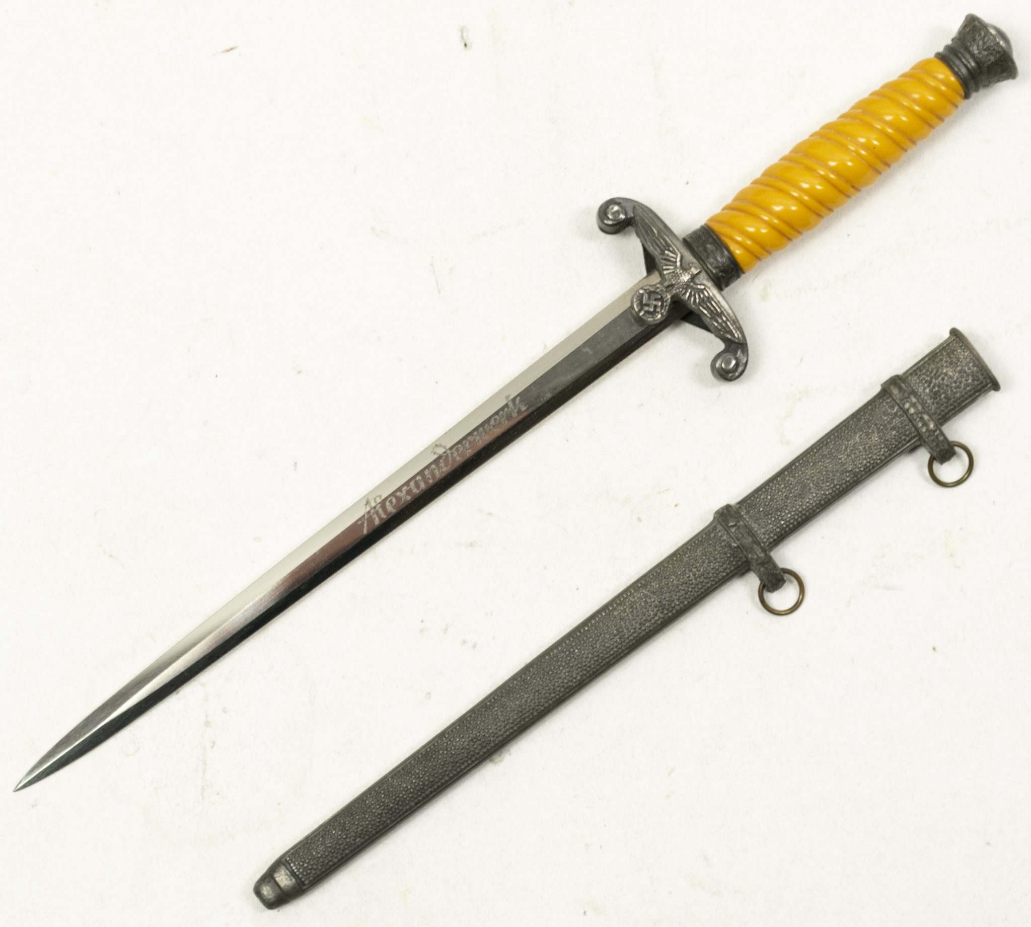 Wehrmacht (Heer) Miniature dagger / Letteropener (By maker "Alexanderwerk") - Image 23