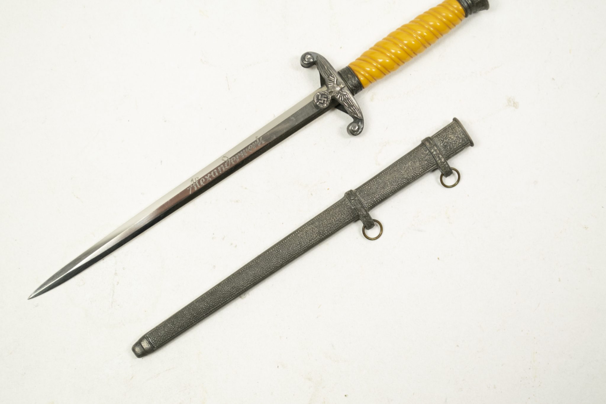 Wehrmacht (Heer) Miniature dagger / Letteropener (By maker "Alexanderwerk") - Image 26