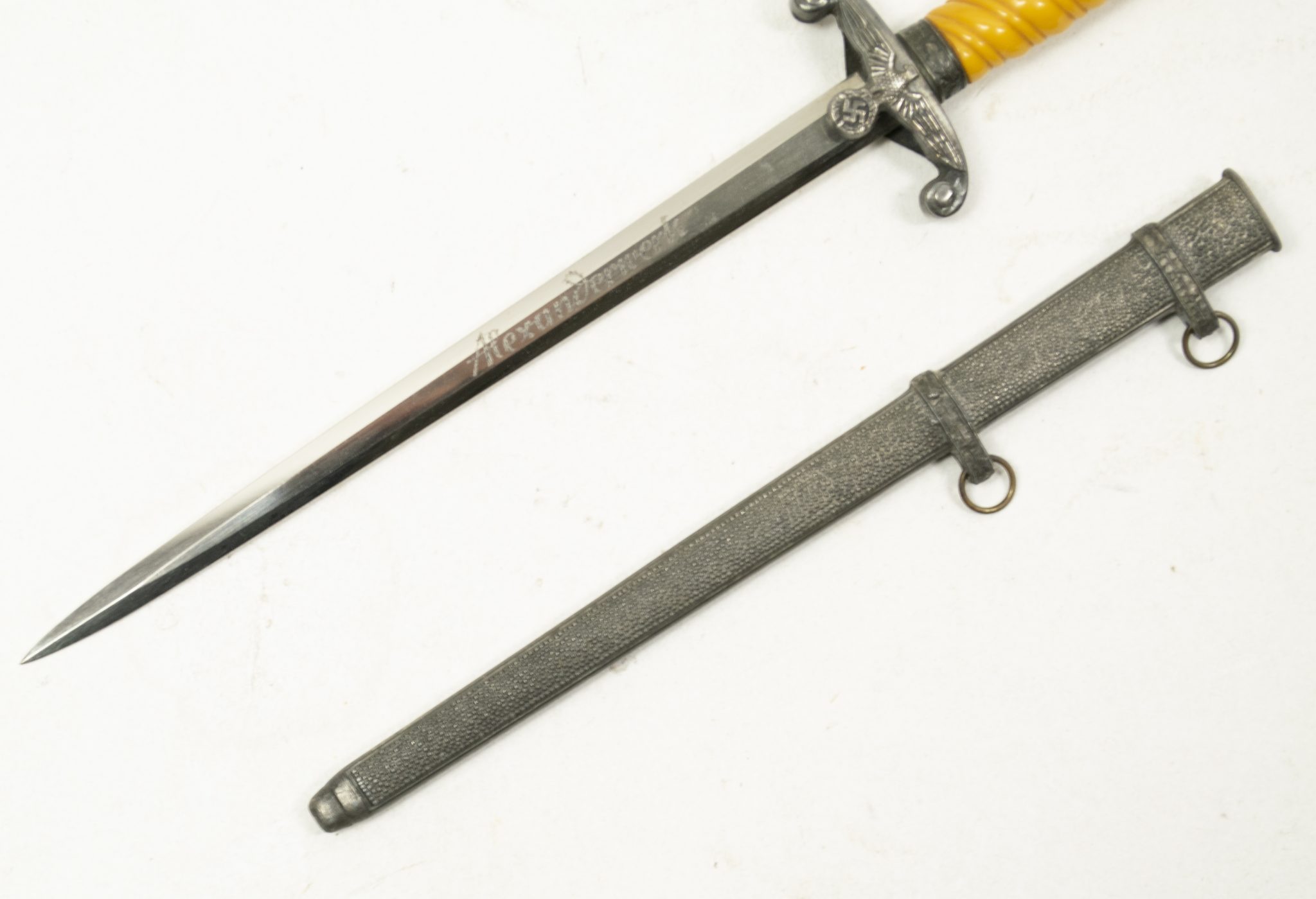 Wehrmacht (Heer) Miniature dagger / Letteropener (By maker "Alexanderwerk") - Image 28