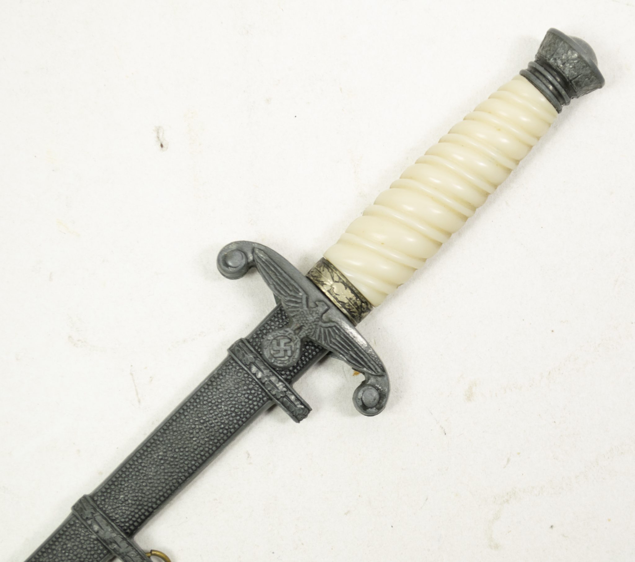 Wehrmacht (Heer) Miniature dagger / Letteropener in original box (by maker E.F. Hörster Solingen) - Image 25