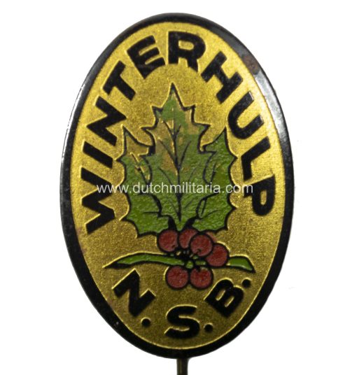 Winterhulp Nederland (WHN) - First model streetcollectors badge - Extremely rare!!!