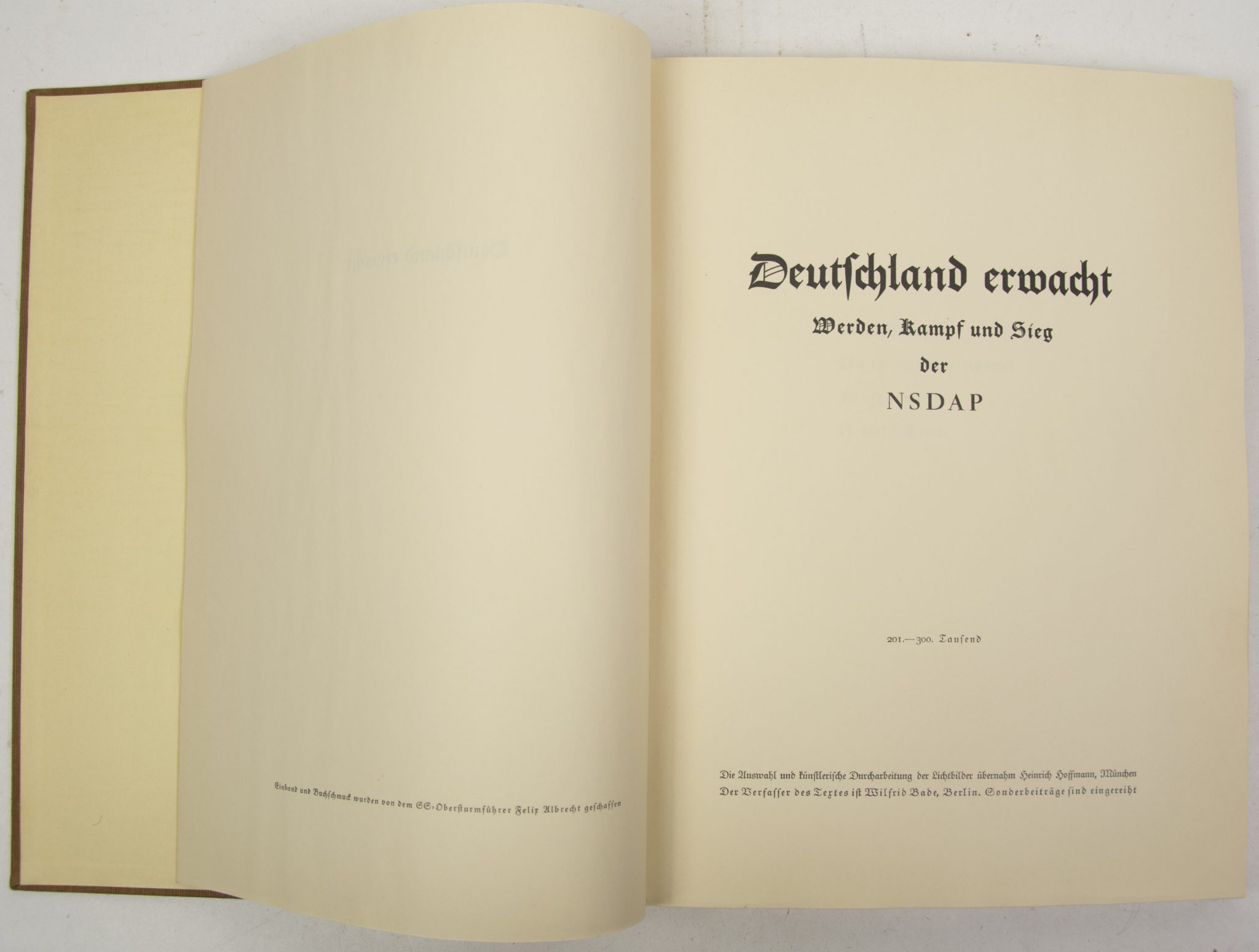 (Book) Deutschland Erwacht. Werden, Kampf und Sieg der NSDAP