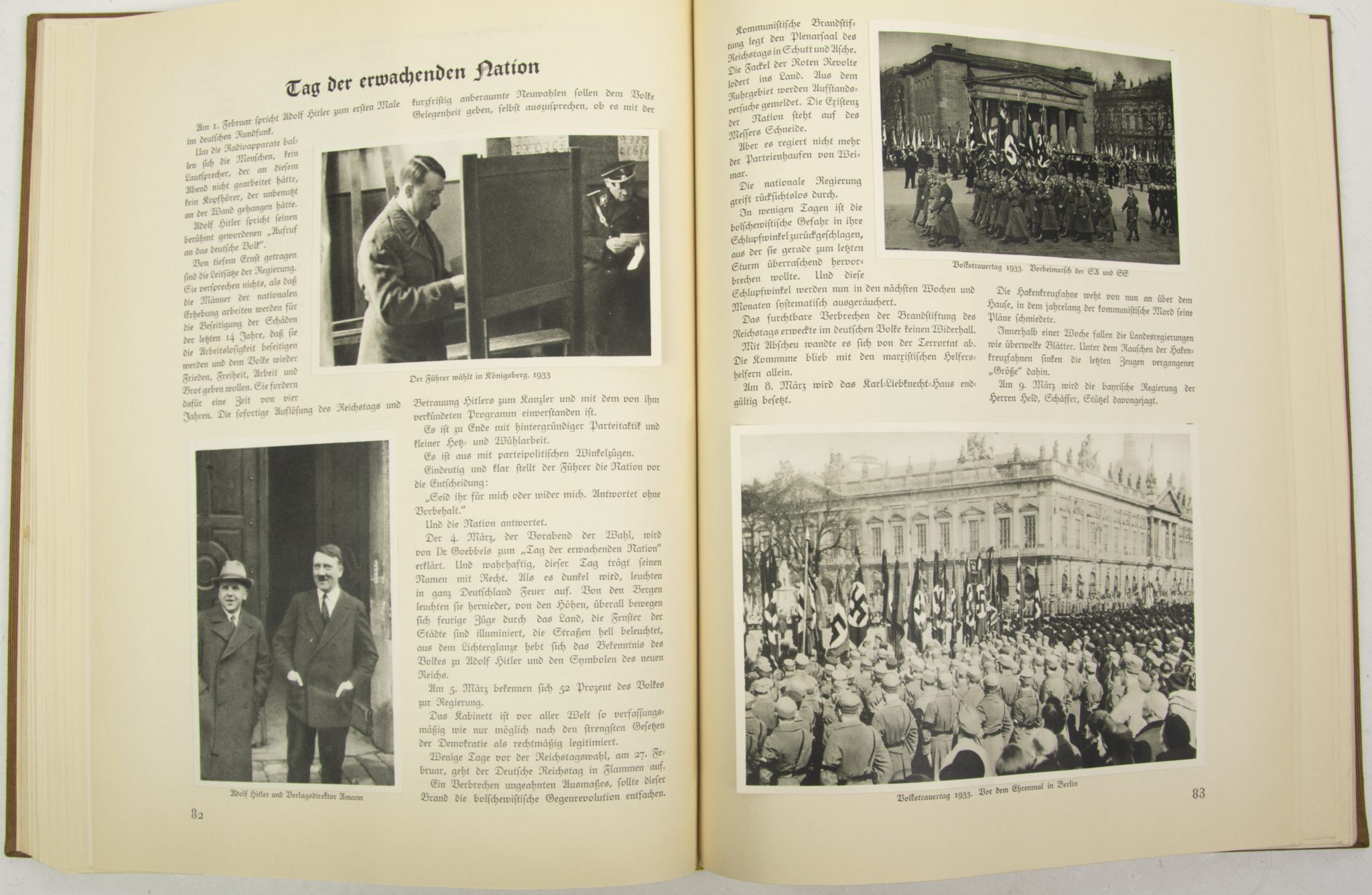 (Book) Deutschland Erwacht. Werden, Kampf und Sieg der NSDAP