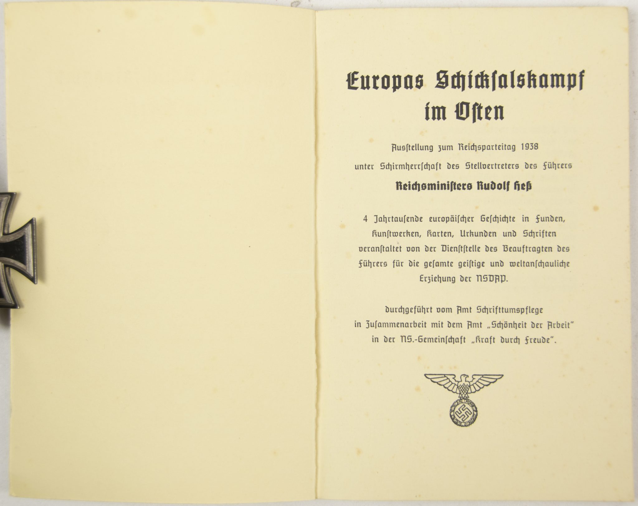 (Brochure) Europa’s Schicksalkampf im Osten – Reichsparteitag 1938 (2) (Brochure) Europa's Schicksalkampf im Osten - Reichsparteitag 1938